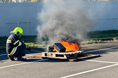 Brandschutzschulung bei Schaufler