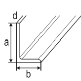 ALU Winkel 25x25x3 - AlMgSi 0,5, blank, gepresst