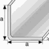 Winkelprofil STAHL 30x30x3 - S235JR, blank *B*
