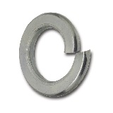 Sprengringe DIN 127: M8 - STAHL, verzinkt - 50 Stk/Pkg (StP1000)