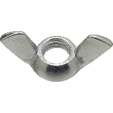 Flügelmutter DIN 315: M8  - TEMPERGUSS, verzinkt - 100 Stk/Pkg