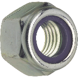 Sicherheitsmutter DIN 985: M12 - STAHL, verzinkt - 25 Stk/Pkg (StP200)
