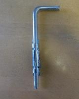 Bodenriegel 300mm verzinkt