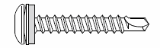 Bohrschraube f. Trapezblech E-X T25 BOHR RS 12: 5,5x38 - NIRO A2 (Holz) 100 Stk/Pkg