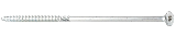 Holzbauschraube Senkkopf SPEED II: 6x140 TG TX40 - STAHL, verzinkt  - 100 Stk/Pkg