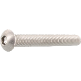 Linsenschraube (ISK) ISO 7380: M8x50 - NIRO - 50 Stk/Pkg (StP100)