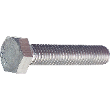 Sechskantschraube DIN 933: 8x20 - NIRO - 100 Stk/Pkg