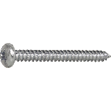 Blechschraube Linsenkopf DIN 7981C: 4,2x16 - STAHL, verzinkt - 1000 Stk/Pkg