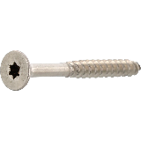 Spanplattenschraube TG (TX25) 5x80 TX25 - NIRO - 100 Stk/Pkg
