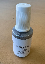 Tupflack Lackstift Fläschchen 20 ml halbmatt RAL 9006