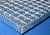 Gitterrost RIGOL: TS 300 FS 1000 mm, MT 33x33 mm, TS 30x2 mm (800 kg Radlast) Lager