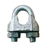 Seilklemme DIN 741: 8 mm - STAHL, verzinkt