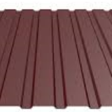 Trapezblech Tor 10/100/0,63 - RAL 8014, (HL 5 m) 5,50m²/TAF