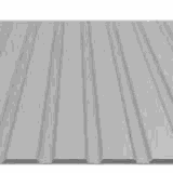 Trapezblech Tor 10/100/0,63 - RAL 9006, (HL 3 m) 3,30m²/TAF