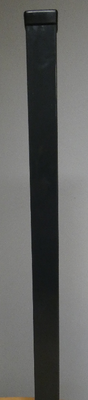 Pfosten zum Einbetonieren 60x40x1600 (2) RAL 7016 ohne Verbinder